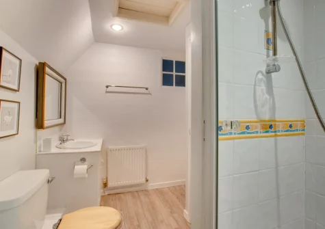 The second shower room at Well Too, Helford