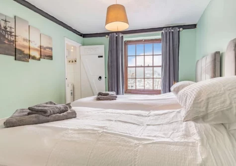 Bedroom #2 at Wenmouth Cottage, Looe