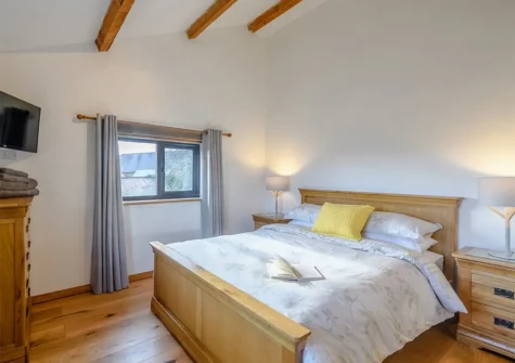 Bedroom #3 at West Farleigh Barn, Cadeleigh