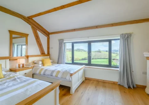 Bedroom #4 at West Farleigh Barn, Cadeleigh