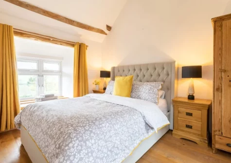 Bedroom #3 at West Farleigh Farmhouse, Cadeleigh