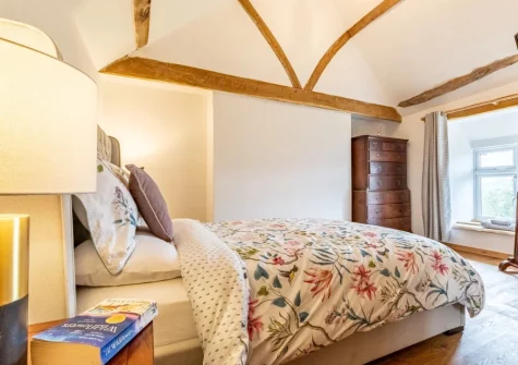 Bedroom #4 at West Farleigh Farmhouse, Cadeleigh