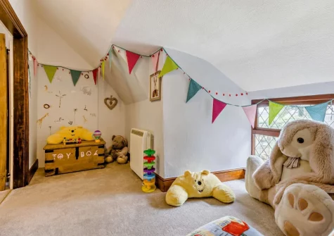 Bedroom #2 at West Goldsworthy Farm, Horns Cross
