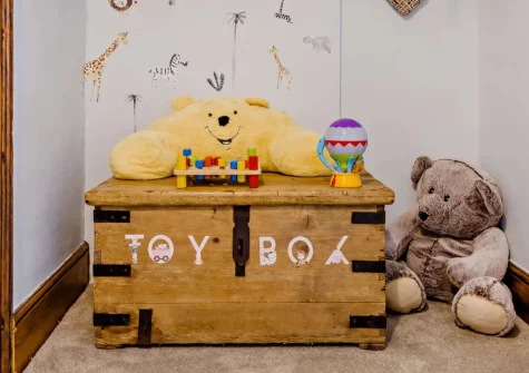 Bedroom #2 at West Goldsworthy Farm, Horns Cross