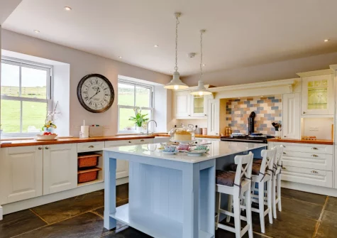 The kitchen at West Park, Herodsfoot
