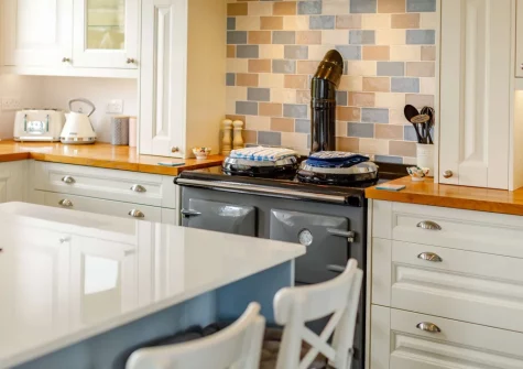 The kitchen at West Park, Herodsfoot