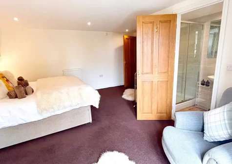 Bedroom #1 at West Pennicknold Barn, Shebbear