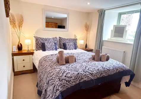 Bedroom #2 at West Pennicknold Barn, Shebbear