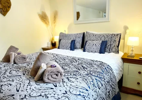 Bedroom #2 at West Pennicknold Barn, Shebbear