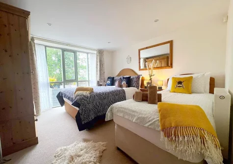 Bedroom #3 at West Pennicknold Barn, Shebbear