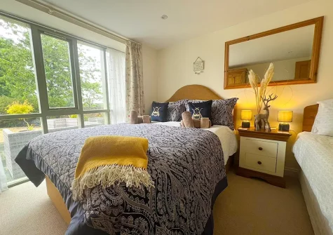 Bedroom #3 at West Pennicknold Barn, Shebbear