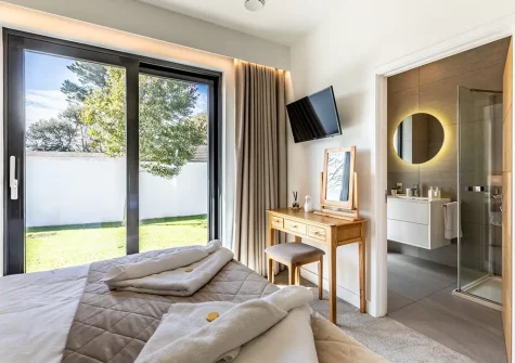 Bedroom #1 at West Pine Villa, Tehidy