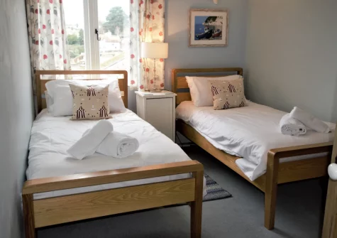 Bedroom #3 at West View Cottage, Beer