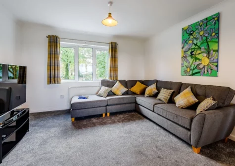 The second living room at West Wonford House, Milton Damerel