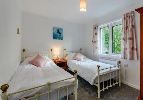 Bedroom #3 at West Wonford House, Milton Damerel