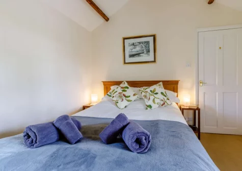 Bedroom #1 at West Yard Cottage, Ashreigney