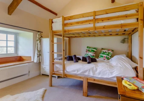 Bedroom #2 at West Yard Cottage, Ashreigney