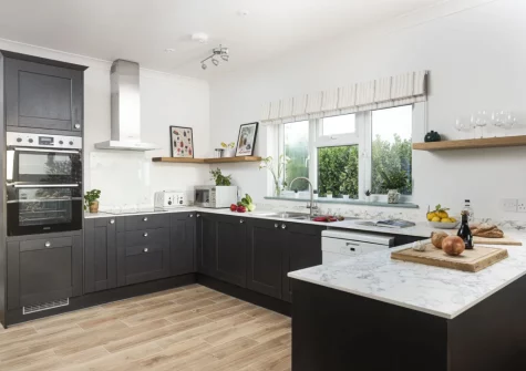 The kitchen at Westaway House, Trelights