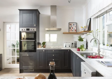 The kitchen at Westaway House, Trelights