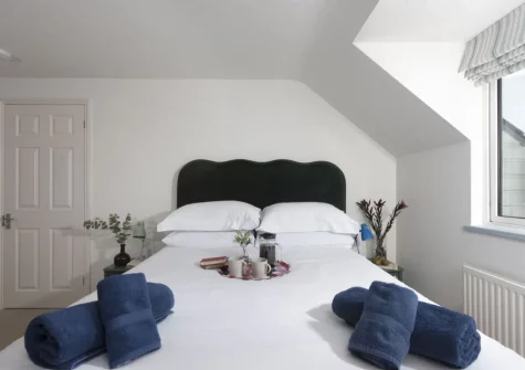Bedroom #1 at Westaway House, Trelights