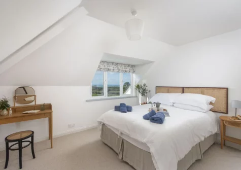 Bedroom #2 at Westaway House, Trelights