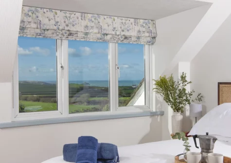 Bedroom #2 at Westaway House, Trelights