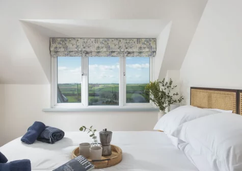 Bedroom #2 at Westaway House, Trelights