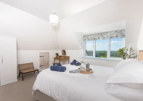 Bedroom #2 at Westaway House, Trelights