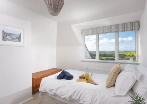 Bedroom #3 at Westaway House, Trelights