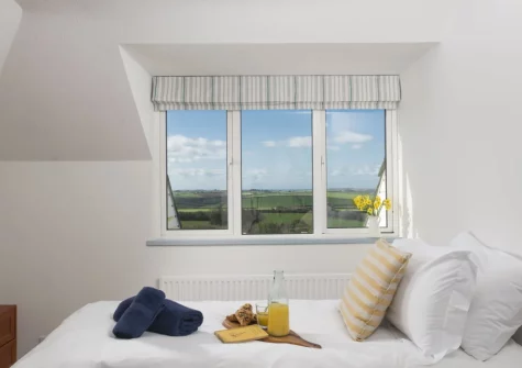 Bedroom #3 at Westaway House, Trelights
