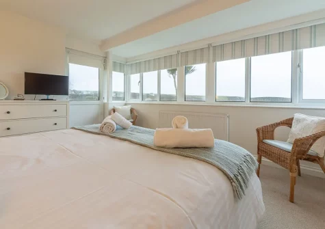 Bedroom #1 at Westerley, Portreath