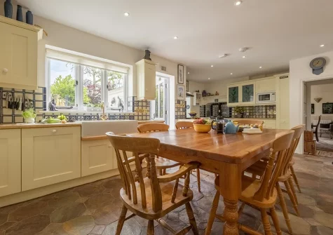 The kitchen at Westfield, Newton Ferrers