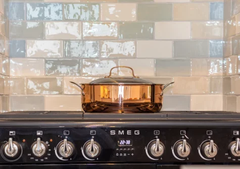 The kitchen at Westhaven, Trevone