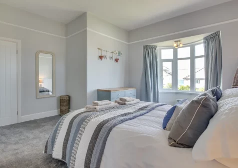 Bedroom #1 at Westhaven, Trevone
