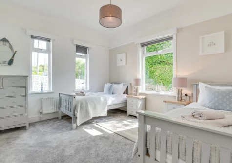 Bedroom #2 at Westhaven, Trevone