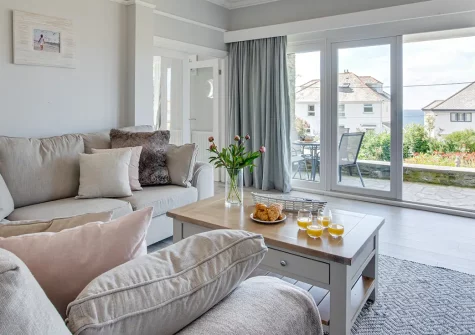 Westhaven, Trevone is a charming six-guest family retreat with beautiful sea views, welcoming wood burner, and direct beach access. Enjoy bright rooms, a covered terrace, and the perfect base for exploring North Cornwall's stunning coastline.