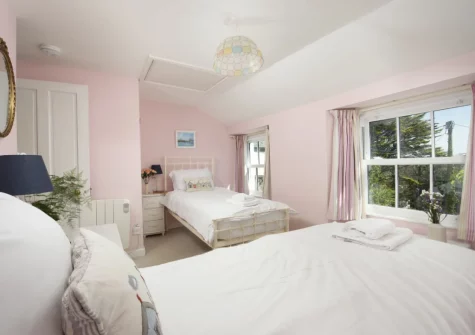Bedroom #2 at Westover Cottage, St Mawes