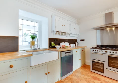 The kitchen at Westover House, Croyde