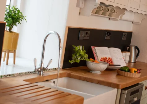 The kitchen at Westover House, Croyde