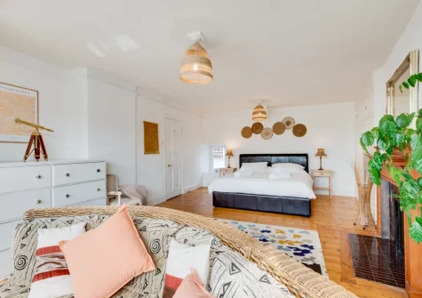 Bedroom #1 at Westover House, Croyde