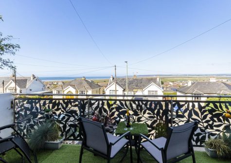 The balcony at Westward Beach House, Westward Ho!