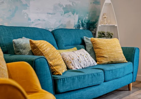 The living area at Westward Pebbleridge, Westward Ho!