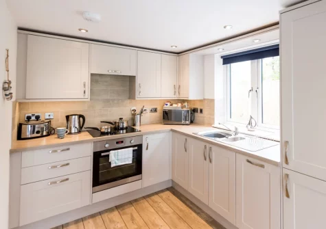 The kitchen at Westward Pebbleridge, Westward Ho!