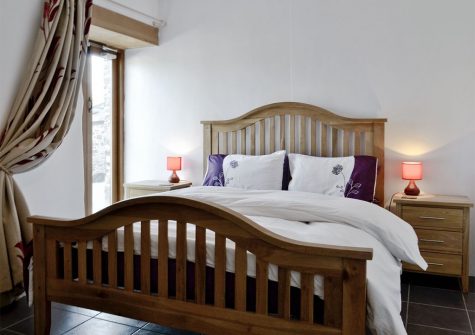 Bedroom #1 at What a Beauty, Higher Churchtown Farm, Tresmeer