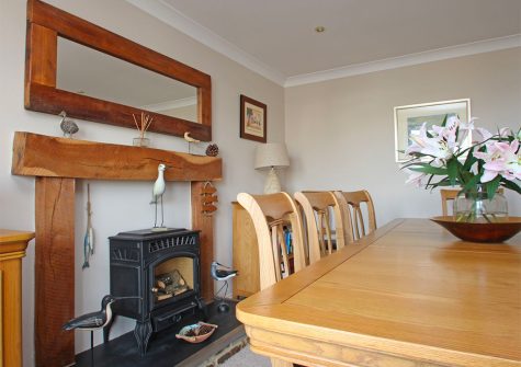 The dining area at Wheal Kendall, Mevagissey