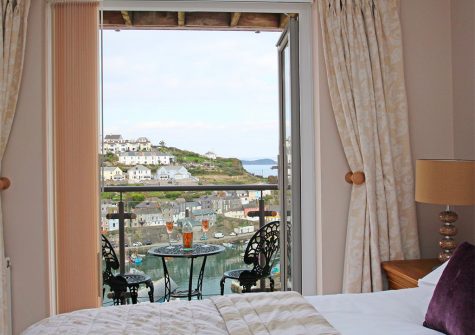 Bedroom #1 at Wheal Kendall, Mevagissey