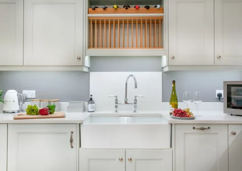 The kitchen at Wheelwright Cottage, Branscombe