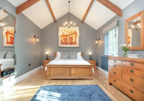 Bedroom #1 at Wheelwright Cottage, Branscombe