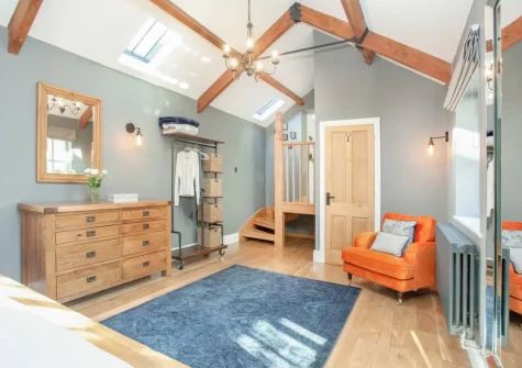Bedroom #1 at Wheelwright Cottage, Branscombe