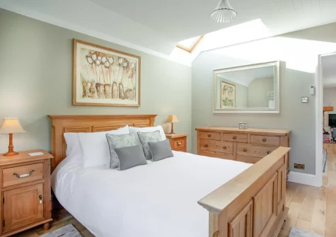 Bedroom #2 at Wheelwright Cottage, Branscombe